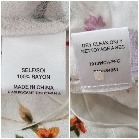 NEW Wayf Calais Floral Print Crop Top Sz Small - Picture 8 of 8